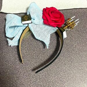 Beauty and the beast inspired headband